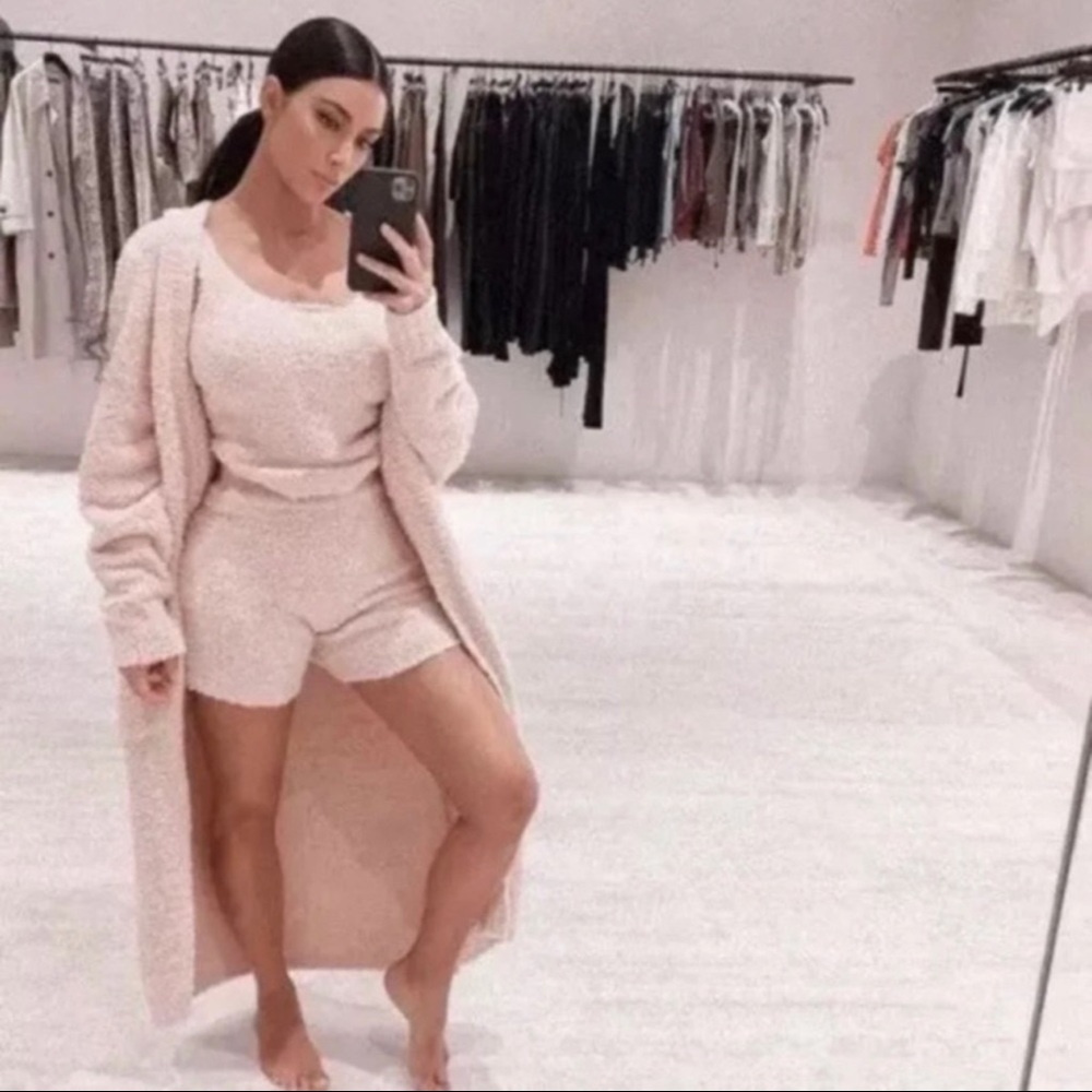 SKIMS Cozy Knit Set in Dusk